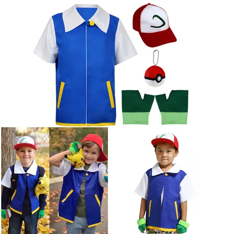 Elf Costume Christmas - ชุดพรีเมียม อนิเมะ ลูกบอลเอลฟ์ปัญญาเล็กๆ คริสต์มาส แอช เคตชัม