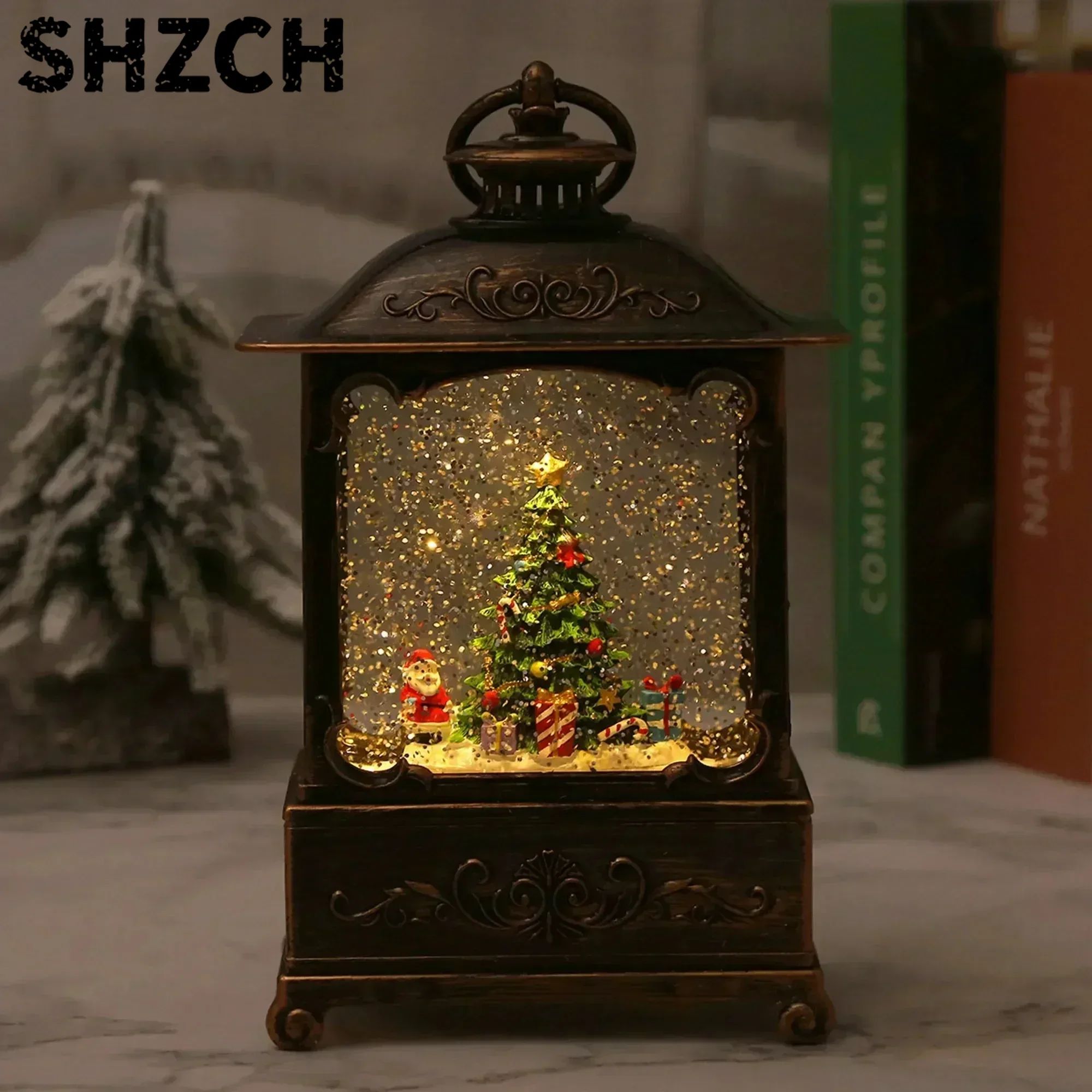 กล่องดนตรีลูกโลกหิมะคริสต์มาส  - Snow Globe Musical บทวิจารณ์และราคา
