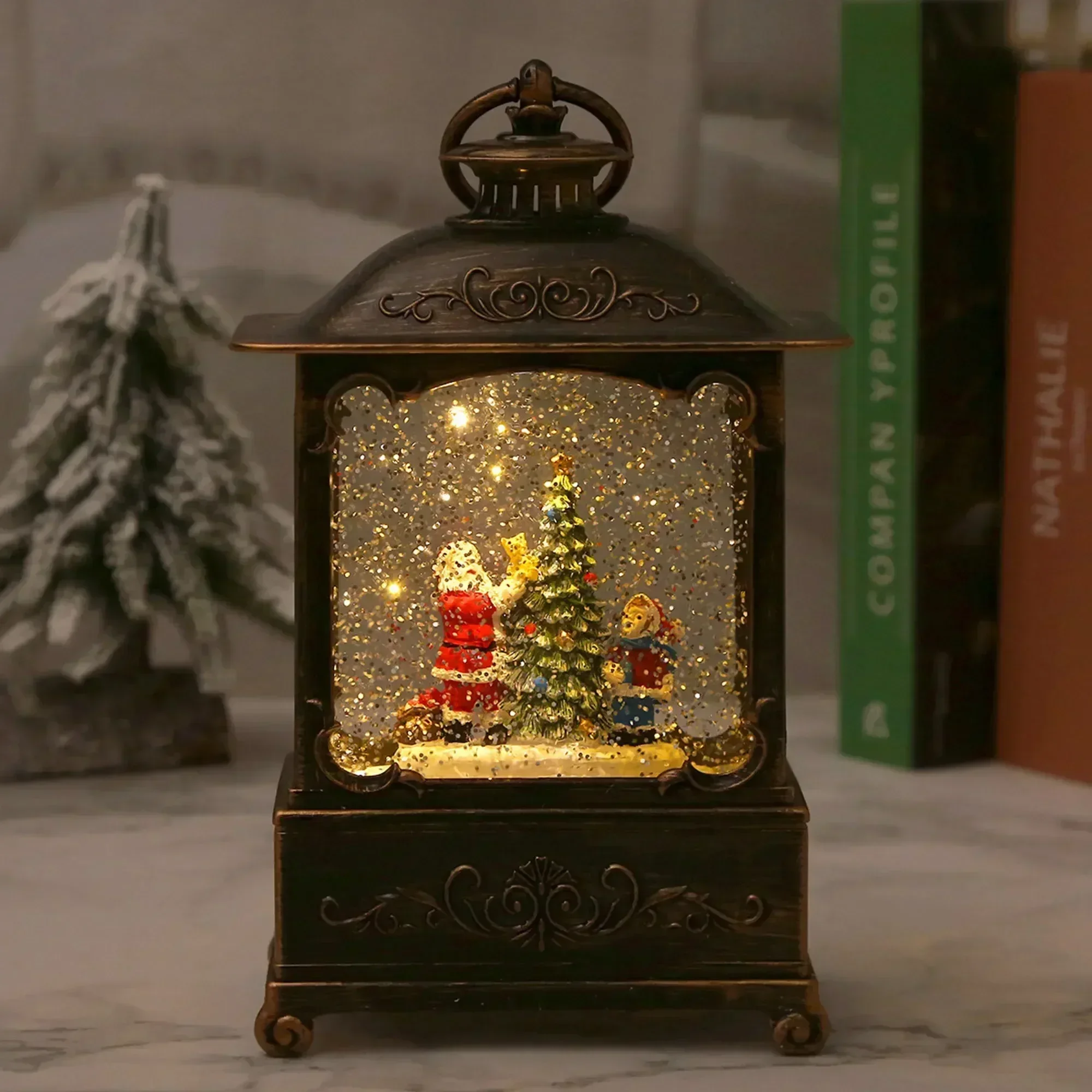กล่องดนตรีลูกโลกหิมะคริสต์มาส  - Snow Globe Musical บทวิจารณ์และราคา