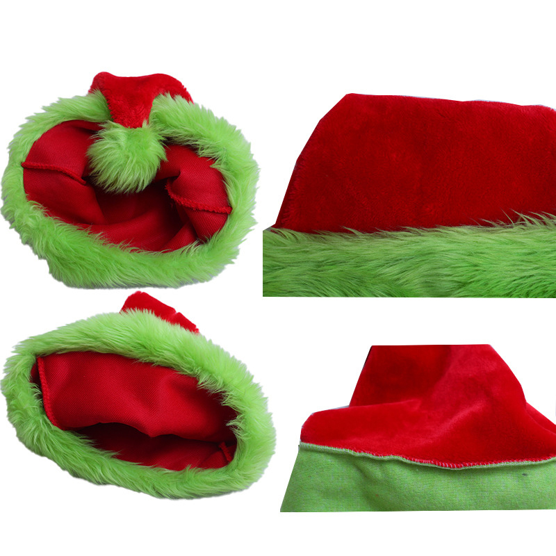 1 ชิ้น, หมวกซานตาคลอส หมวกคริส - Santa Hat Plush บทวิจารณ์และราคา