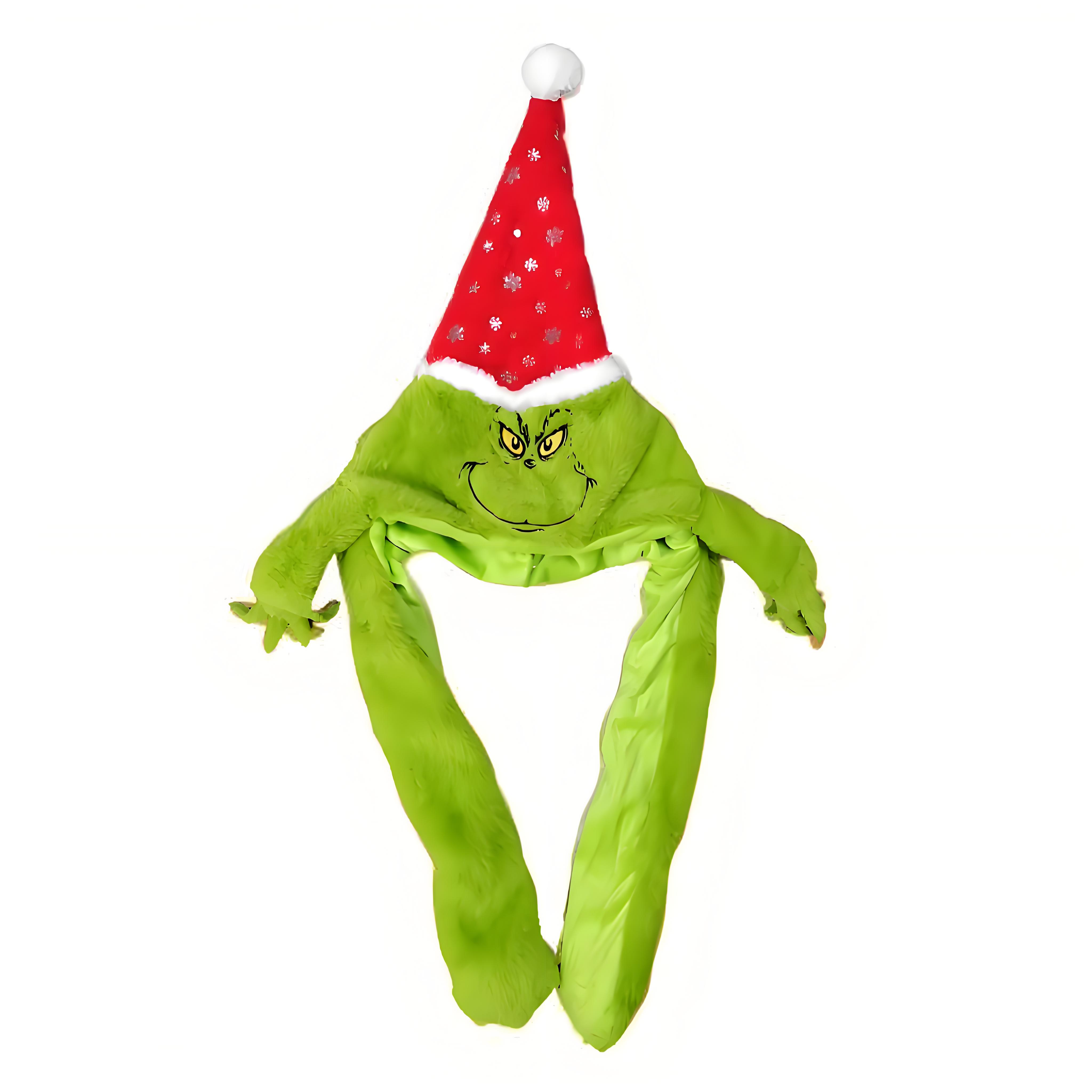 หมวกผ้าพลัฌลายกรินซีส์ พร้อมผ้ - Santa Hat Plush บทวิจารณ์และราคา