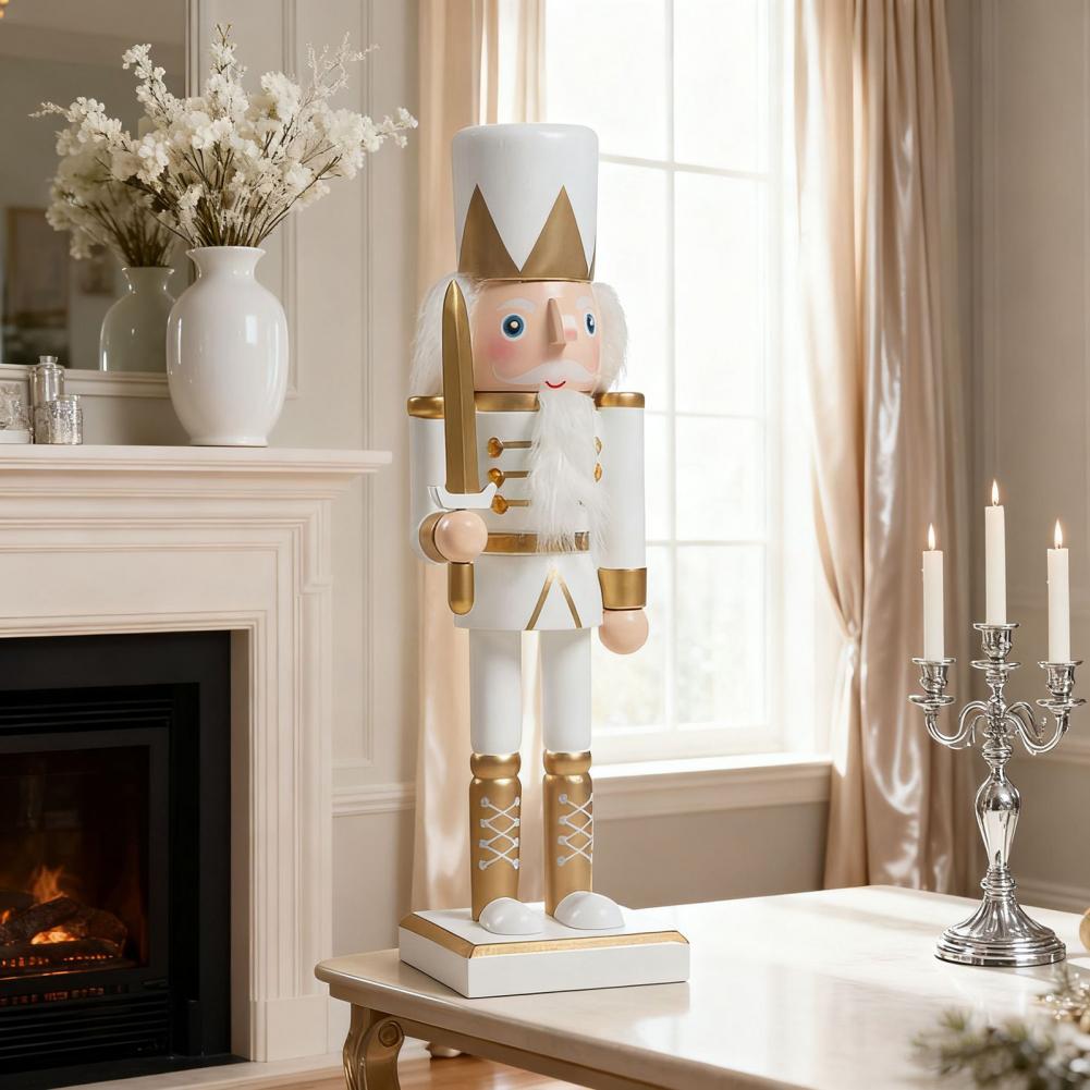 ตุ๊กตานัทแครกเกอร์ไม้ขนาด 10 น - Nutcracker Figurine บทวิจารณ์และราคา