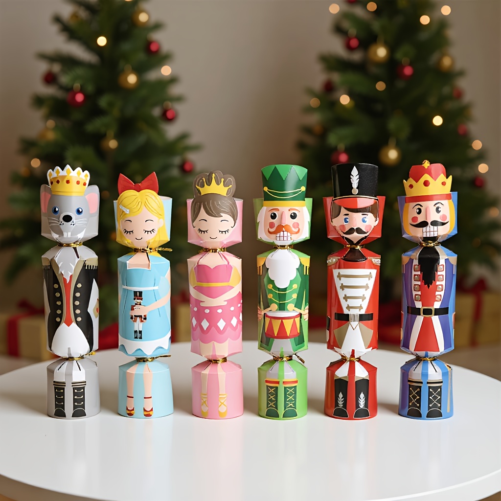 24 ชิ้น กล่องขนมคริสต์มาส ทหาร - Nutcracker Figurine บทวิจารณ์และราคา